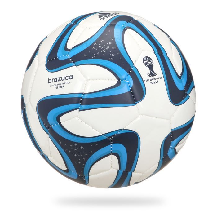Ballon De Football Adidas Brazuca - Coupe Du Monde FIFA 2014 Brésil, Taille 5, Neuf, Officiel