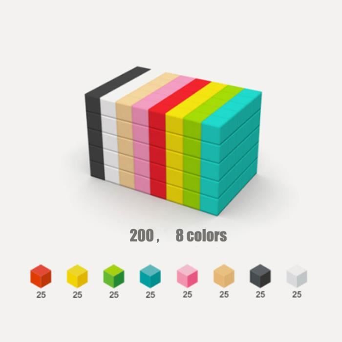 200-Blocs de construction de modèle de bricolage pour enfants, jouets ...