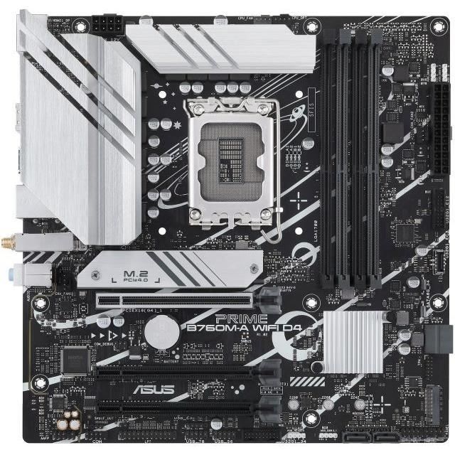 Carte mère - ASUS - PRIME B760M-A WIFI D4 - LGA 1700 - DDR4 - Wi-Fi 6