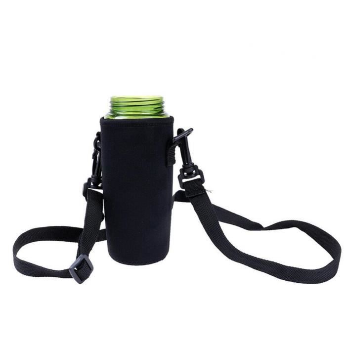 Flintronic Sac Isotherme Porte-Bouteille – Bandoulière Réglable, Poignée Et Poches Extra – Idéal Randonnée, Marche & Sport
