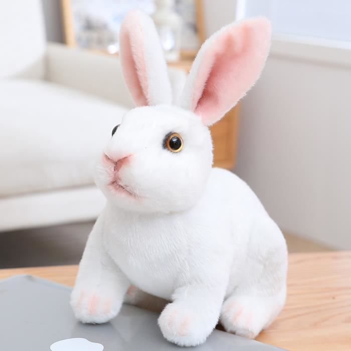 Lapin en Peluche Réaliste, Livraison Gratuite