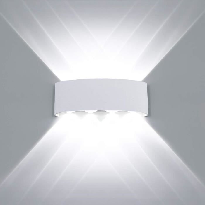 applique-murale-led-moderne-blanc-8w-etanche-aluminium