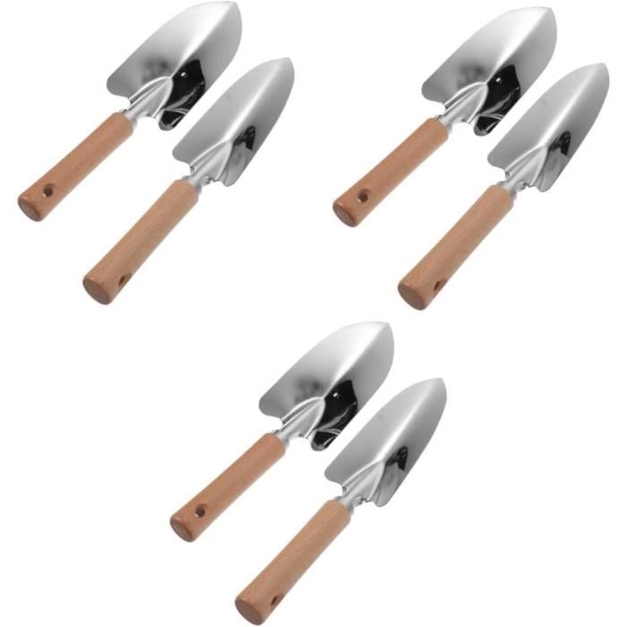 Pelle à Main Kent & Stowe - Inox, Manche Frêne Ergonomique, 33cm - Pour Plantation Et Rempotage Précis