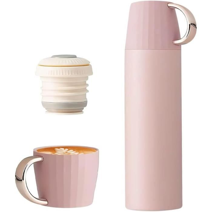 Lot De 2 Bouteilles Tritan 800 Ml - Marron Et Rose - LGL - Autriche