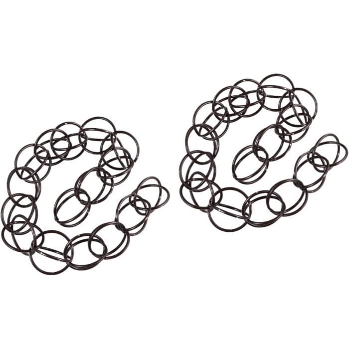 HEIBTENY Rain Chain, Rain Chain For Gutters, Chaîne De