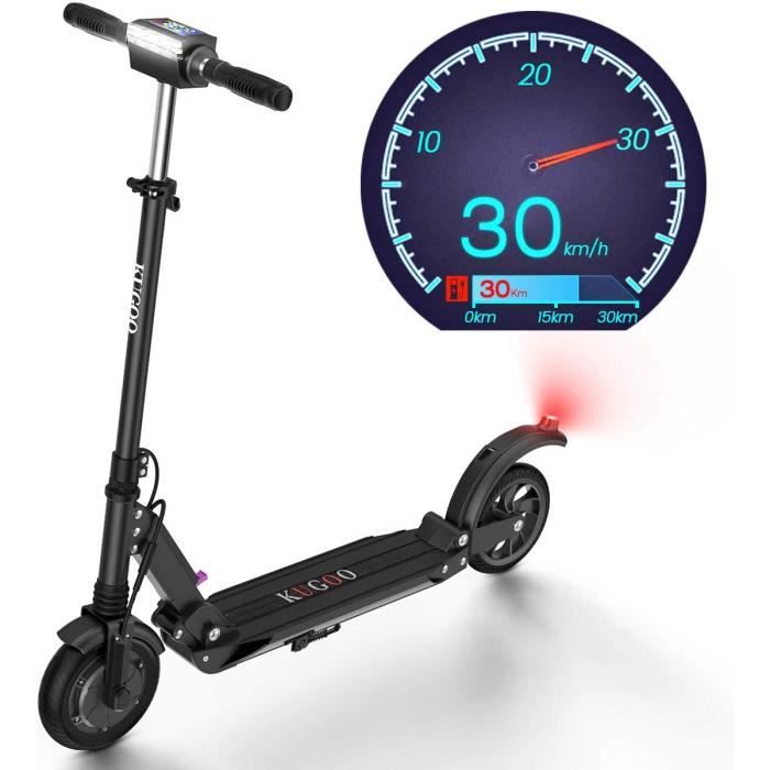 urbetter Trottinette Electrique Scooter /Électrique Pliable et R/églable en Hauteur pour Ados et Mixte Adulte KUGOO S1 Moteur de 350W Vitesse jusqu/à 30 km//h