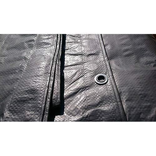 Bâche, Super robuste, Argent, 40' x 30' x 12 mils - NN413