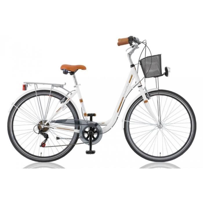 Velo VTC homme Central Park, 21 pouces, adulte, 6 ou 18 vitesses