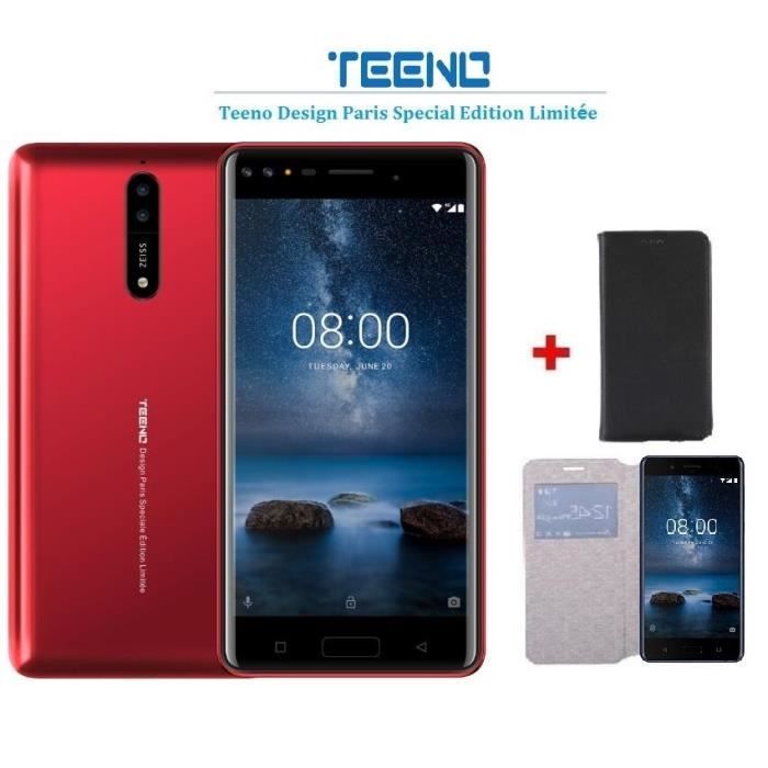 Teeno Smartphone HD 4G débloqué Noir (Android Double Caméras Quad Core)  Telephone Mobile - Cdiscount Téléphonie