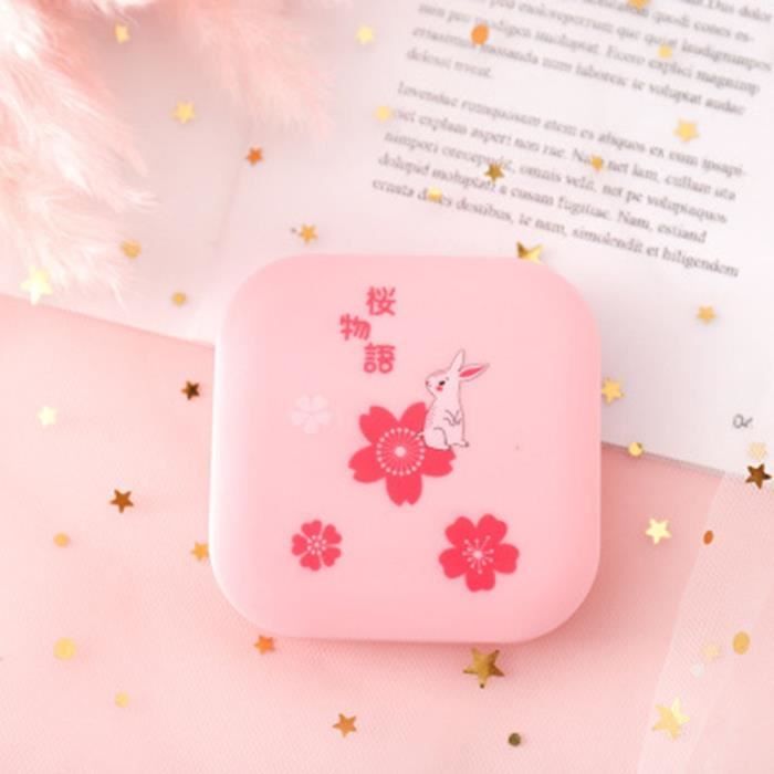 Piercing Nez 1pc Mignon Unisexe Lapin Dessin Anime Voyage Contact Lentille Etui Rose Couleur Compagnon Boite Lentilles De Type 2 Achat Vente Piercing Nez 1pc Mignon Unisexe Lapin Dessi Femme Adulte