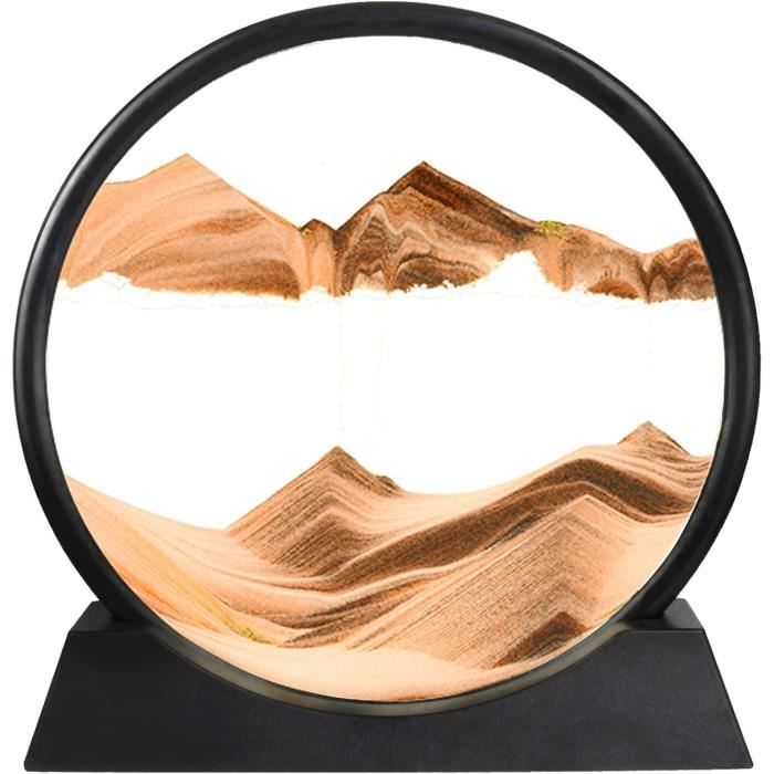 Sable Mouvant Art De Sable En Mouvement Tableau Décoration