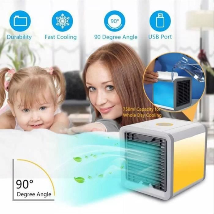 Rafraichisseur D Air Mobile Cool Cube Achat Vente Pas Cher