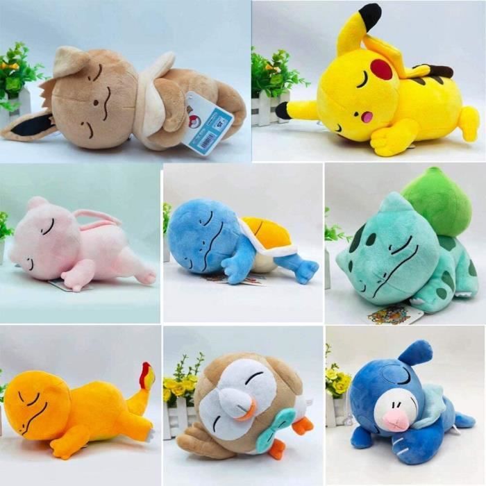 Doudou Xb Peluches Doudou Jouet En Peluche Doux 9 Piegravecesensemble Nouveau Pokemon Eevee Pikachu Eacutecureuil Charmander Ven550 Cdiscount Puericulture Eveil Bebe