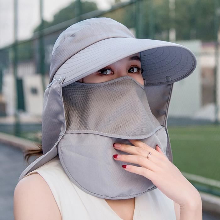 Casquette Chapeau de protection solaire pour femmes version