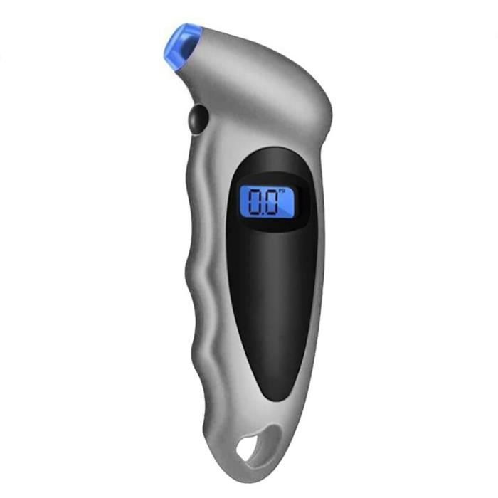 Manomètre Digital Pour Pneus Pinafresa 0-200 PSI - Précision 0.1 PSI, écran LCD Rétroéclairé, Filetage M11x1 - 5