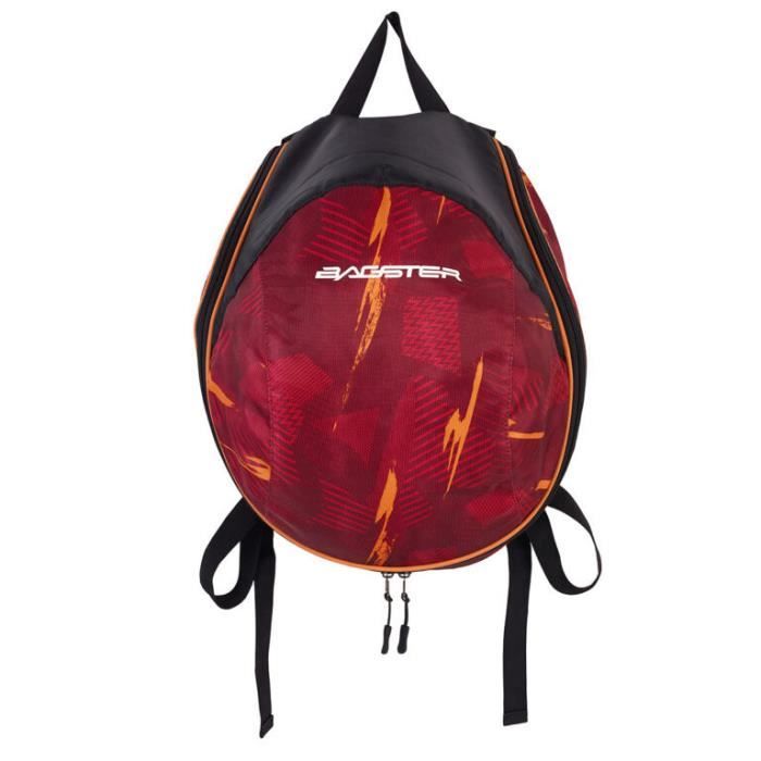 Sac à dos pour casque Bagster Pix rouge/orange 15 L