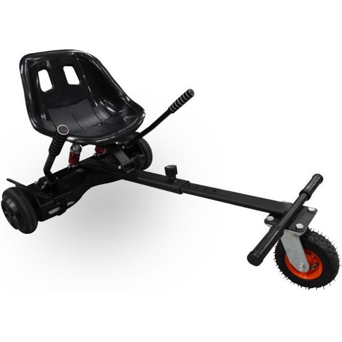 Go-Kart Für Hoverboard - Verstellbarer Sitz Mit Flagge Für Kinder