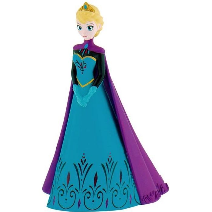 Bully Figurine Elsa Cape La Reine Des Neiges Disney 12 Cm