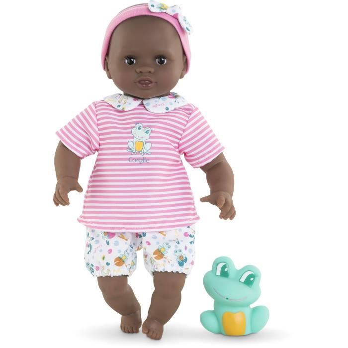 Mon Premier Poupon COROLLE Bebe Bain Alyzee 30 cm jouet de bain senteur de vanille des 18 mois Cdiscount Jeux Jouets