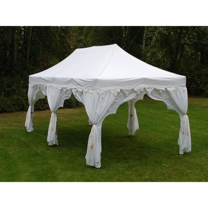 Tente Pliante Chapiteau Pliable Tonnelle Pliante Barnum Pliant Flextents Pro Raj 3x6m Blanc Dore Dancover Tentes Pliantes Achat Vente Tonnelle Barnum Tentes Pliantes Tente Pliante Cdiscount