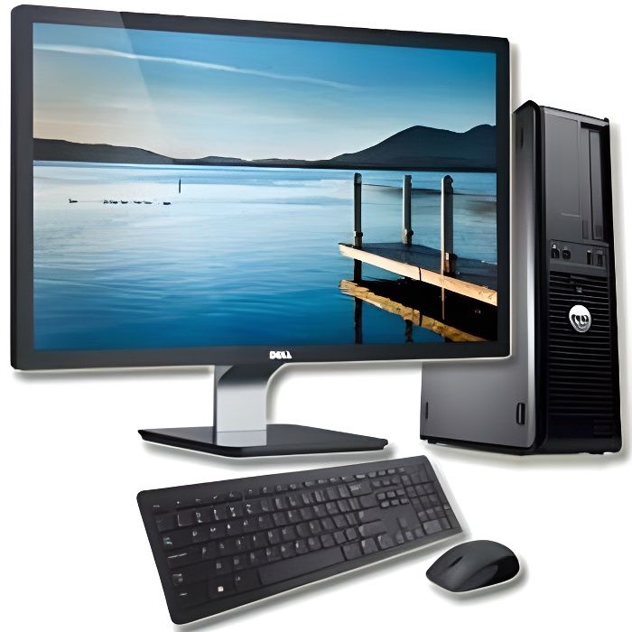 Dell Optiplex 380 4go Windows 7 Ecran 22 Prix Pas Cher Cdiscount