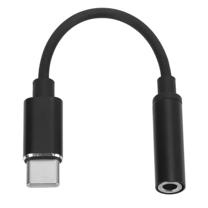 MMOBIEL Câble Audio Aux USB-C Vers 3.5mm 16 Bit Type C To Casque Auxiliaire Mâle Cable Stéréo Voiture - Compatible Avec IPhone 17 16 15 Séries, IPad Pro, Samsung Galaxy S25 S24