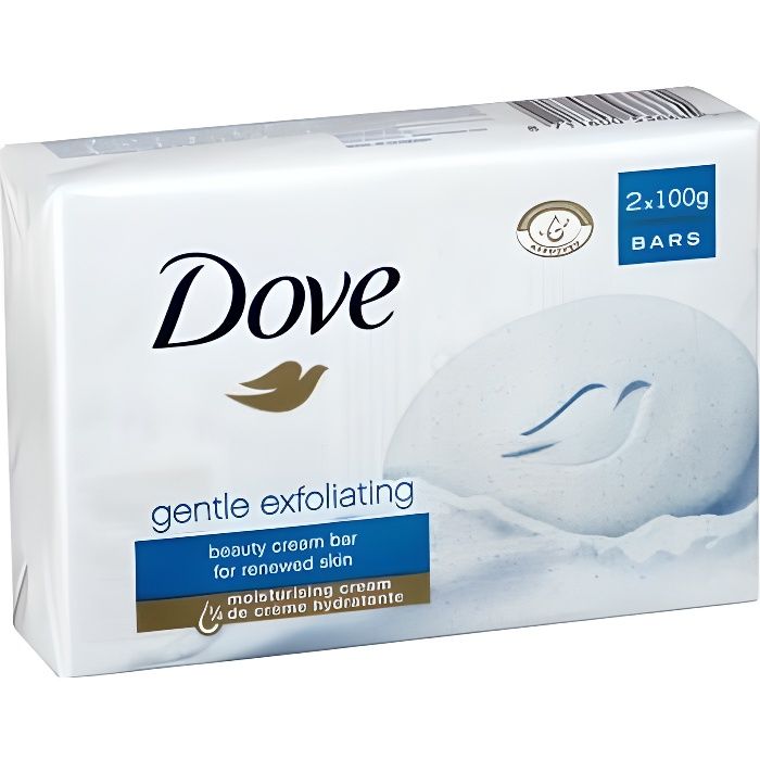 Savon Pain De Toilette Exfoliant 2 X 100 G Dove Achat Vente Savon Syndets Savon Gentle Exf Cdiscount