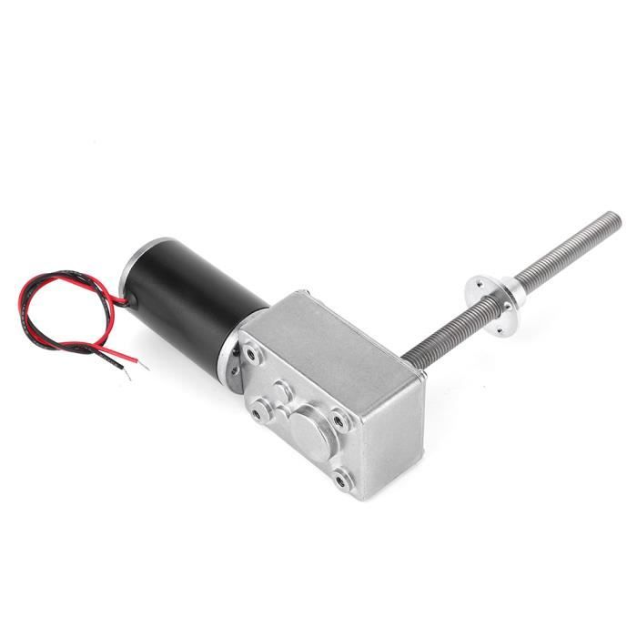 Duokon moteurs électriques Moteur à vis sans fin haute torsion 8mm arbre à vis avec bride pour
