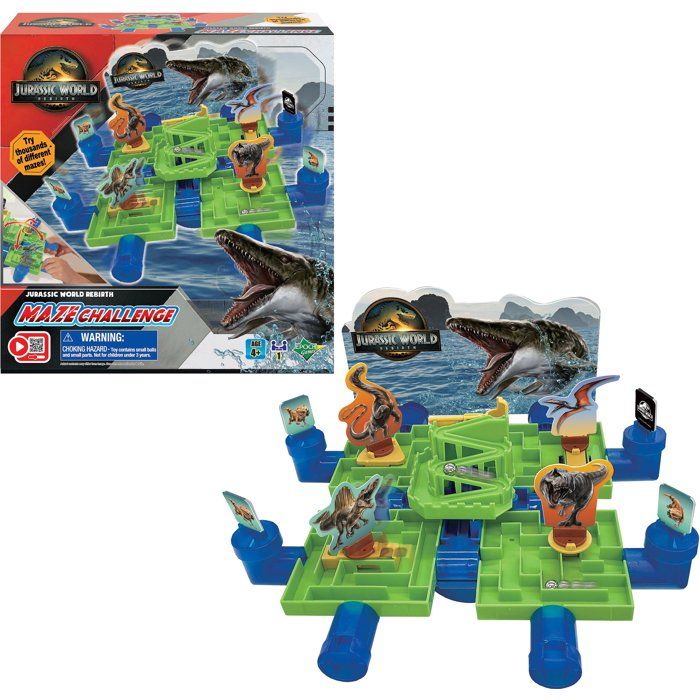 Jeu D'ambiance EPOCH 7566 – Jurassic World Maze Game, Dès 4 Ans