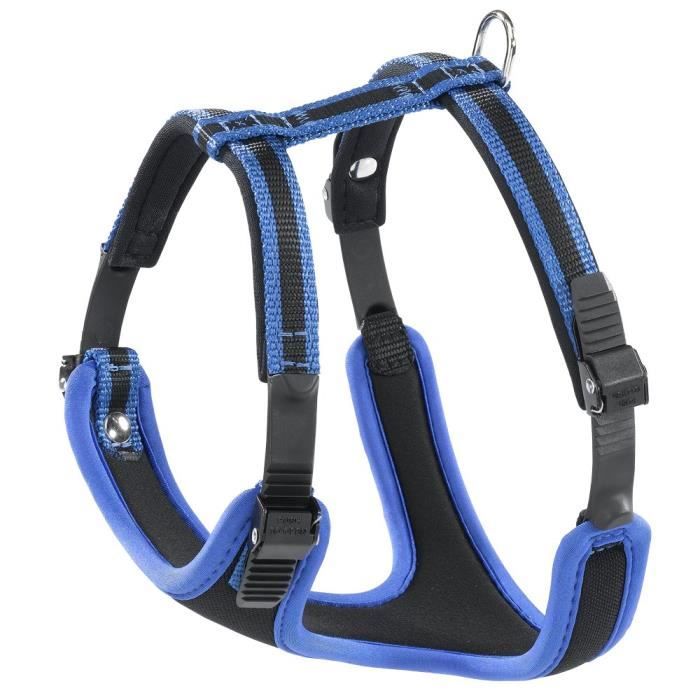 Harnais pour chiens - FERPLAST - ERGOCOMFORT L - Nylon - Bleu Harnais pour chiens - FERPLAST - ERGOCOMFORT L - Nylon - Bleu
