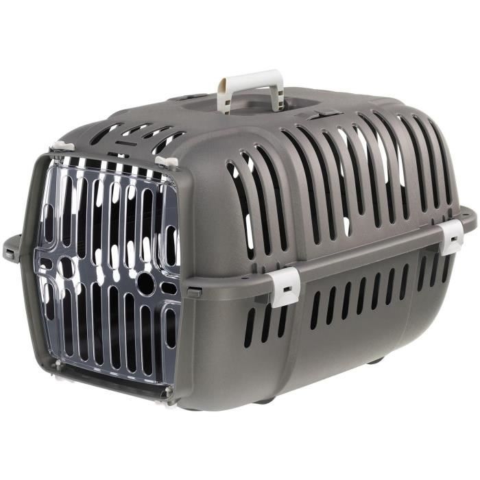 Meilleurs prix pour FERPLAST Panier de transport Jet 20 - 37 x 57 x 33 cm - Gris - Pour chien et chat