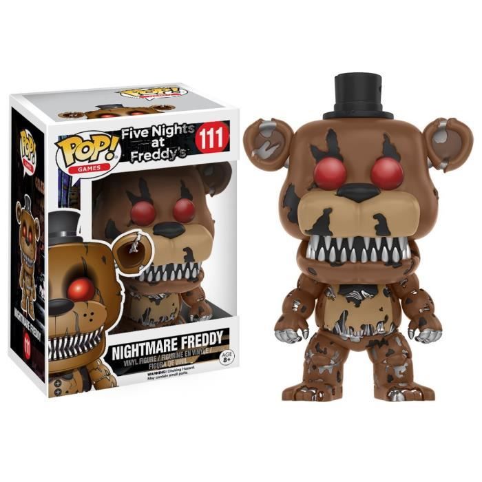 Funko Five Nights at Freddy' Nightmare Freddy 9 cm - vue 2