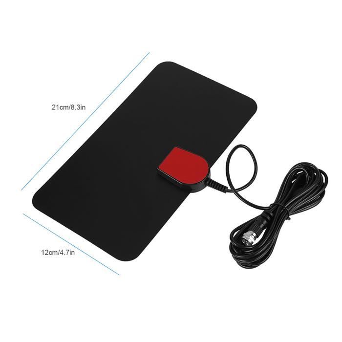 Antenne TV,Antenne TV Numérique HD D'intérieur DVB-T2, 8K, 3000 Miles, Rayon De Navigation Actif