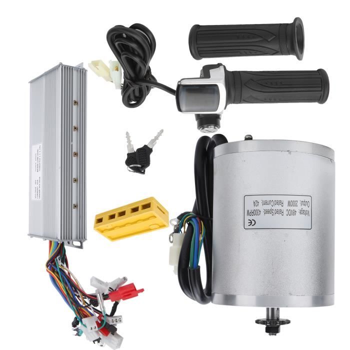 Kit De Conversion Vélo électrique Roue Avant 1000W 48V - Moteur, écran LED, Accélérateur Pour Vélo Standard - 1