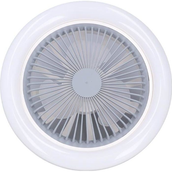 Ventilateur de plafond LED - GAROSA - Lampe de ventilateur de plafond - Blanc - 30W - 3 vitesses - Garosa