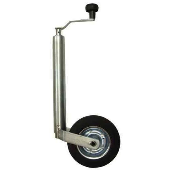 étau Fixation Roue Roue Jockey Remorque Carpoint 200x60mm - Pneu Gonflable - Étau Pliable - Revêtement Zinc Roue Jockey Brico Dépôt