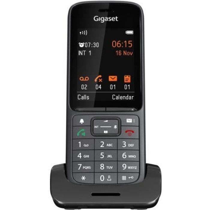 Gigaset SL800H PRO Téléphone analogdect Identification de 'appelant - vue 2