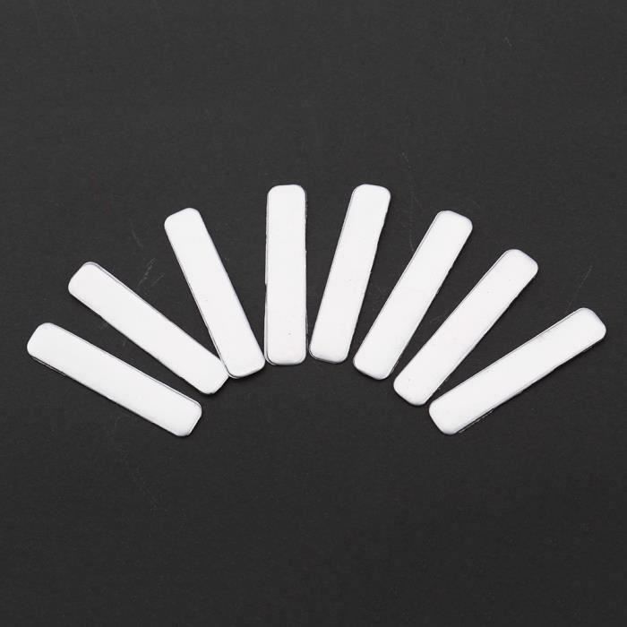 Lot De 6 Bandes De Poids En Silicone Pour Raquette De Tennis - 2x4 Cm - Améliore Stabilité Et Contrôle - Noir/Rouge/Vert