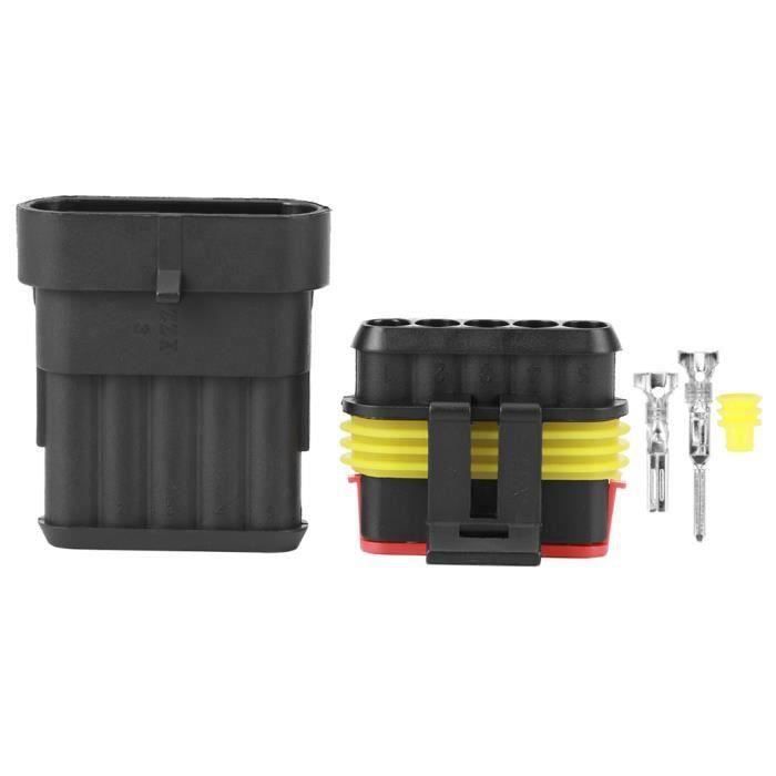 80 Pièces Joints Étanches Caoutchouc 4mm Intérieur - Pour Câblage Électrique - Noir Neuf