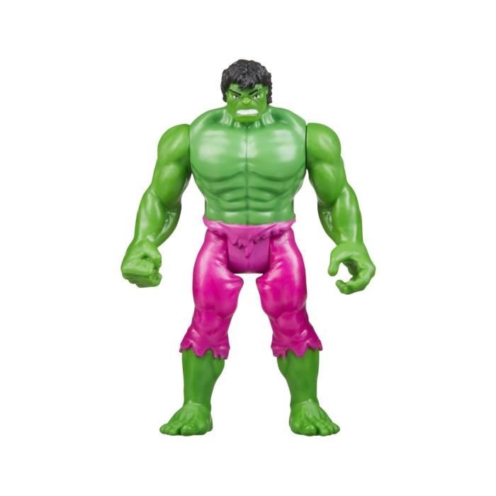 figurine the incredible hulk 10 cm - hasbro - marvel legends retro collection - blanc - mixte - marvel