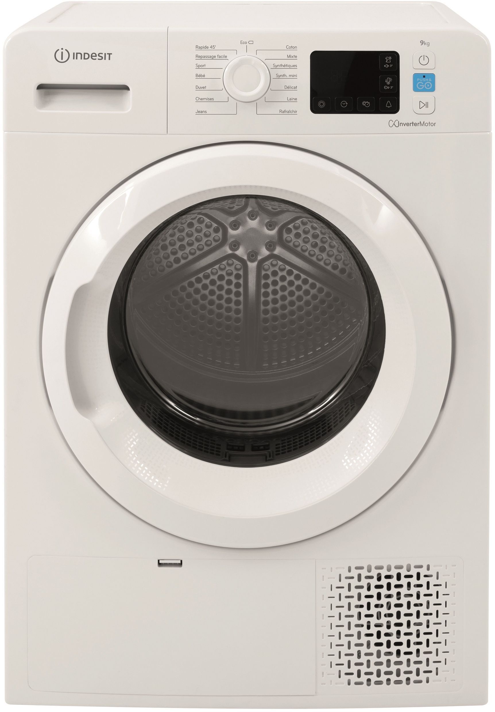 Sèche-linge pompe à chaleur INDESIT YTM1193XFR - 9 kg -