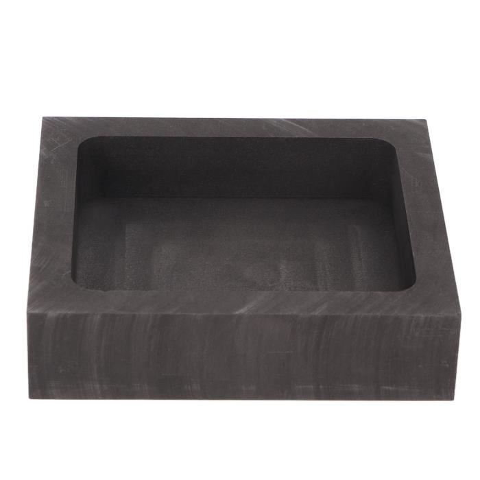 Moule à Lingot En Graphite 3D Forme Crâne - Pour Fonte Or, Argent, Cuivre - Haute Résistance à La Chaleur (jusqu'à 2000°C)