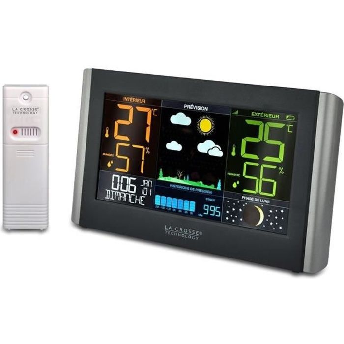 Denver WS540 Station météo avec capteur extérieur Fonction Alarme et