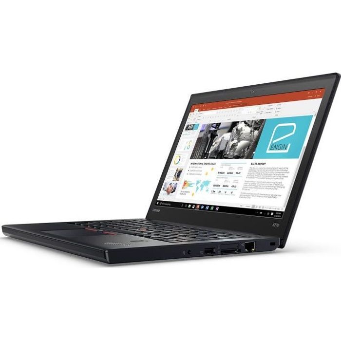 Lenovo Thinkpad X270 12.5 HD core i3 SSD 256 Go 8 Go RAM - Lenovo