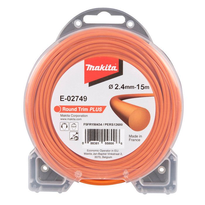 Fil de coupe rond 2 4mm 15m Makita E 02749 - vue 2