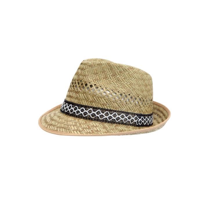 Chapeau de paille classique Horka - naturel - 59 Chapeau de paille classique Horka - naturel - 59