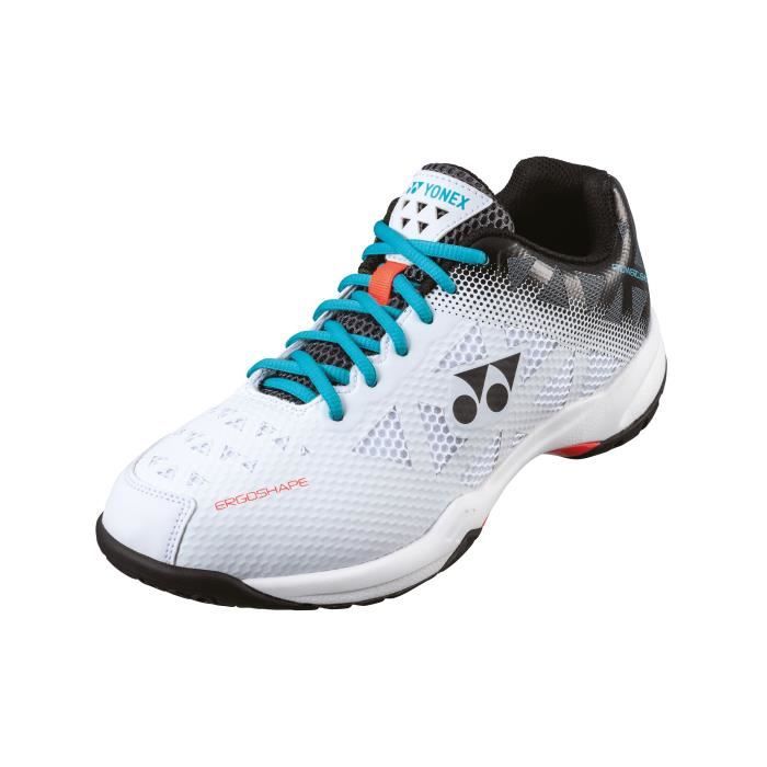 chaussures de badminton de badminton femme yonex pc 50 - white - 37