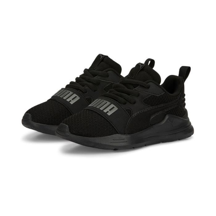 CHAUSSURES MULTISPORT SNEAKERS PUMA WIRED RUN PURE PS 390848 01 POUR GARAONS COULEUR NOIR