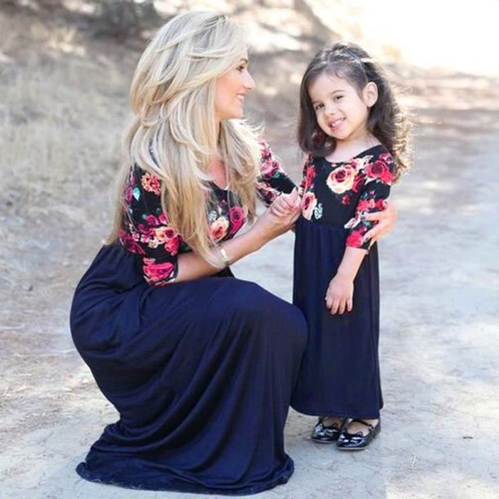 robe maman fille