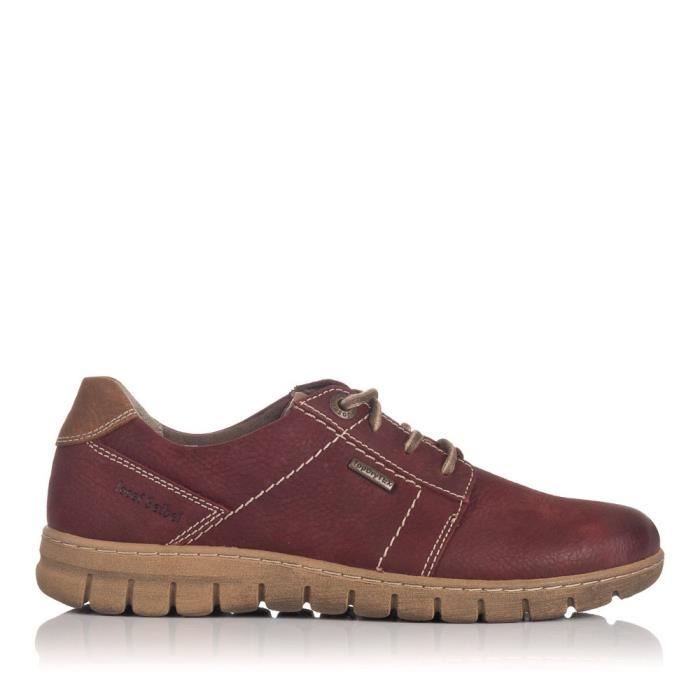 Derby Femme STEFFI 59 BURDEOS JOSEF SEIBEL Cuir Bordeaux